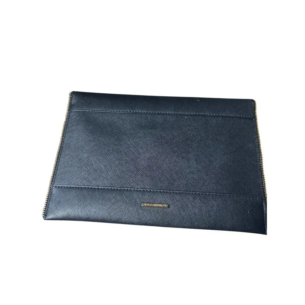 Rebecca Minkoff Black Zipper Clutch 11